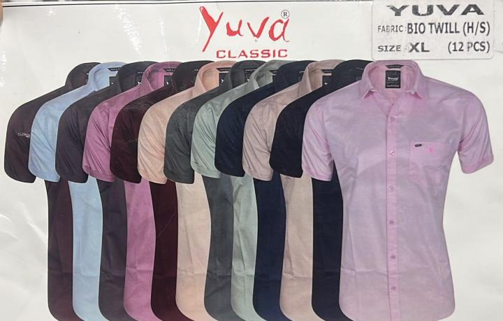 MENS SHIRT(YUVA)(M.L.XL){12}