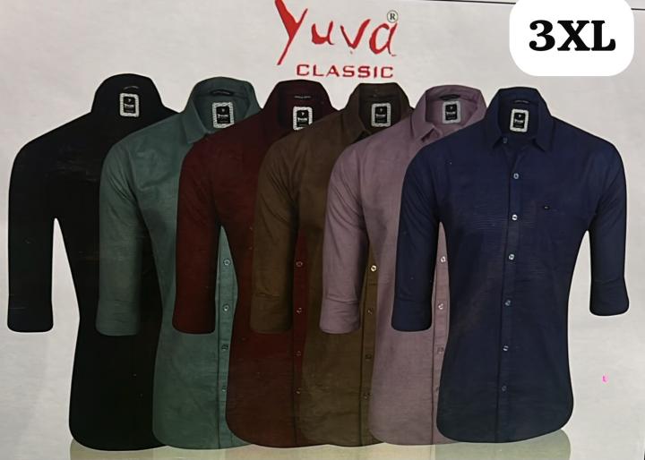 MENS SHIRT(YUVA)(XXL.3XL){6}