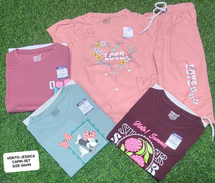 GIRLS CAPRI SUIT(T.T(60*70){5}