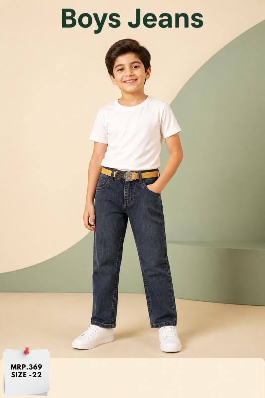 BOYS JEANS(GUNGUN)(22*30){5}