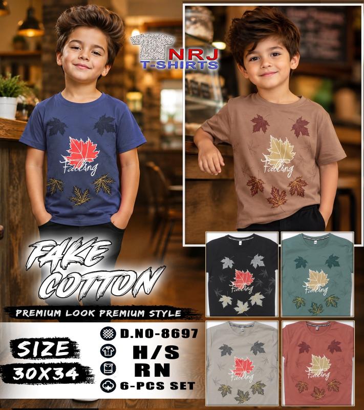 BOYS TSHIRT(A.H)(30*34){6}
