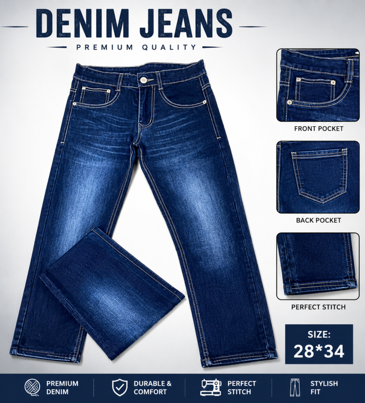 MENS JEANS(B.K)(28*34)(6)