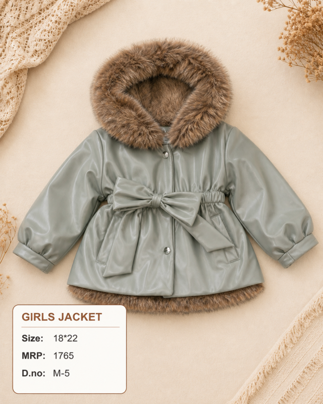 Q GIRLS JACKET(SALVIA)