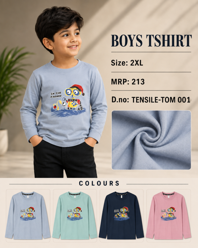 BOYS TSHIRT(H.K)(2XL){5}
