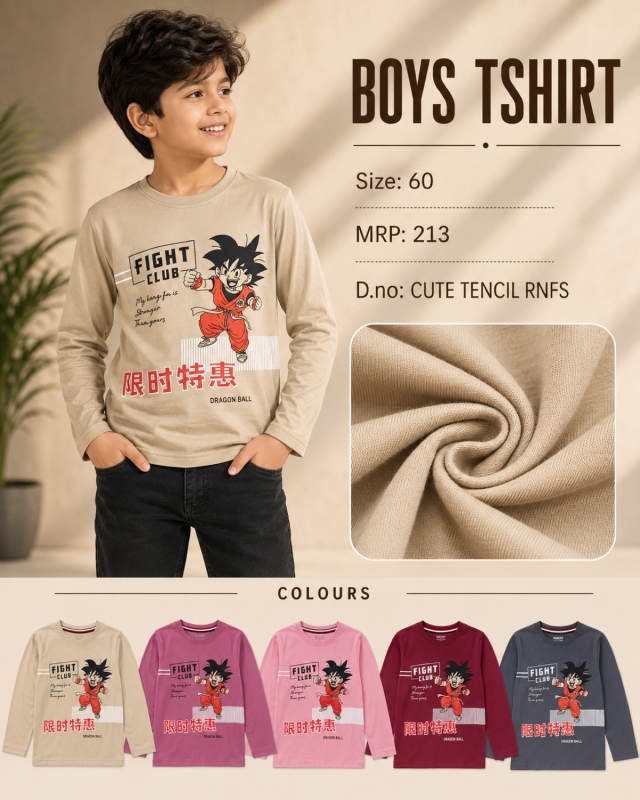 BOYS TSHIRT(T.T)(60){10}