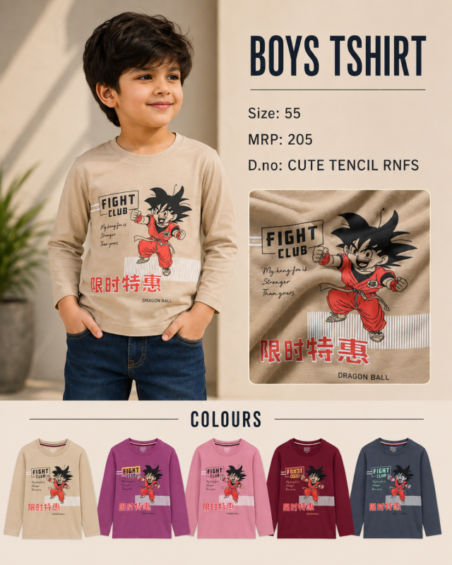 BOYS TSHIRT(T.T)(55)(10)