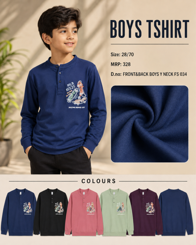 BOYS TSHIRT(H.K.T)(28){5}
