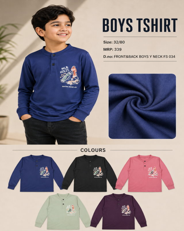 BOYS TSHIRT(H.K.T)(32){5}