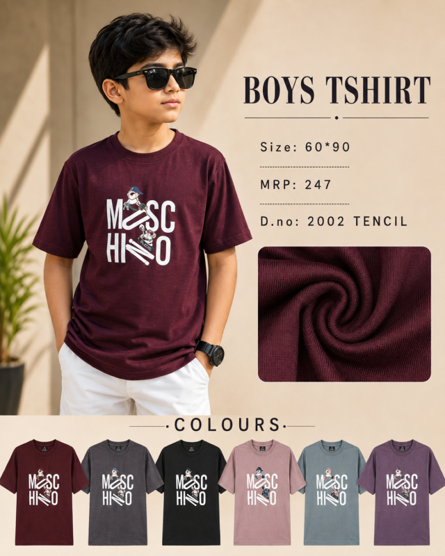 BOYS TSHIRT(T.T)(60*90){6}