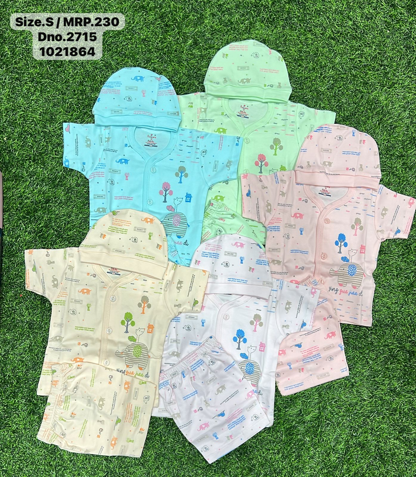 BABA SUIT(FLOWERS)(S){6}