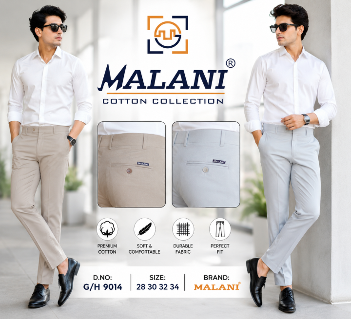 MENS COTTAN PENT(MS)(30*36){9}