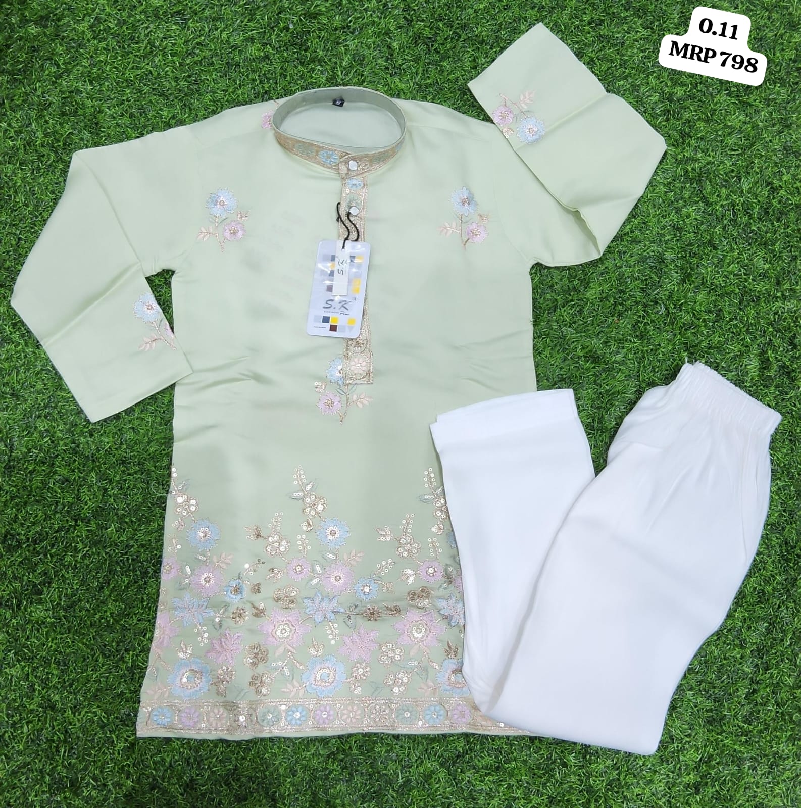 MENS KURTA PAZMA(V.T){11}