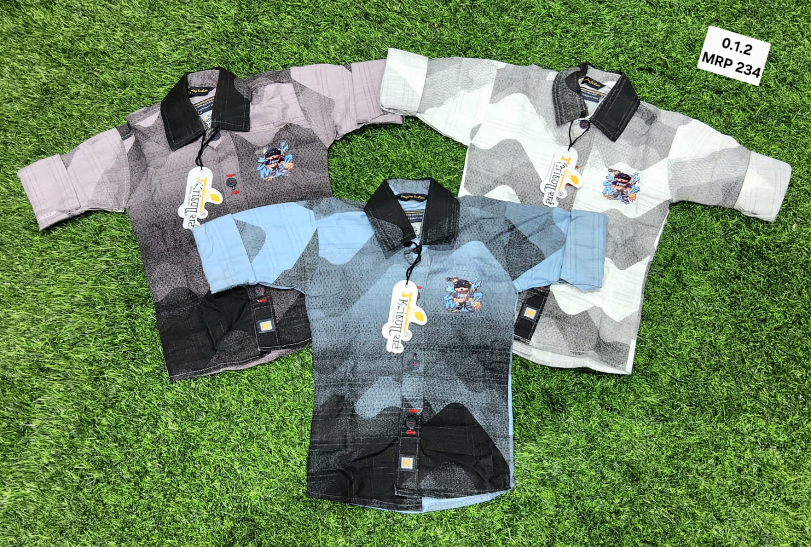 BOYS SHIRT(K)(16*20){6}
