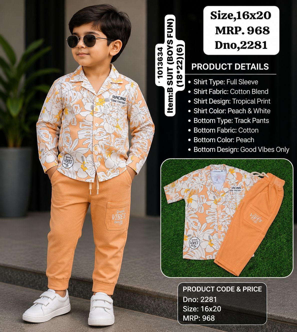 BABA SUIT(BOYS FUN)(16*20){6}