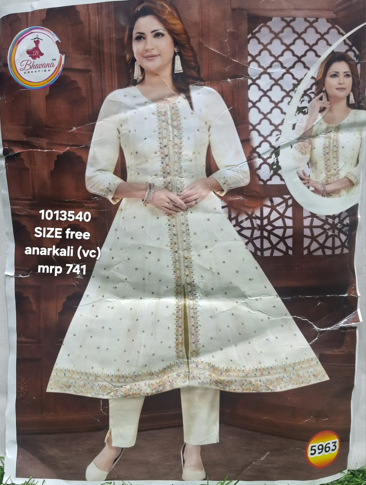 WOMEN ANARKALI(V.C){4}