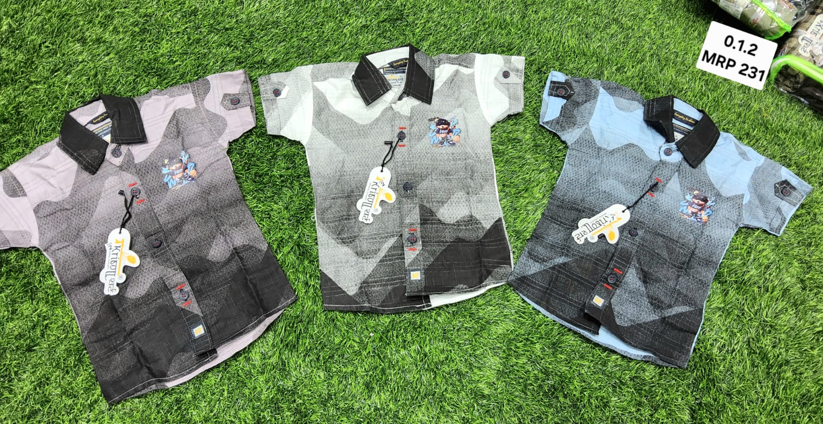 BOYS SHIRT(K)(16*20)(H){6}