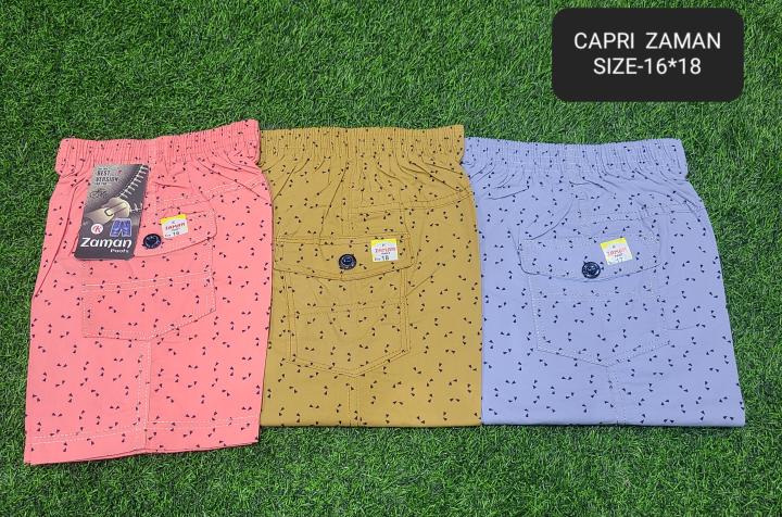 BOYS CAPRI(ZAMAN)(16*18){3}