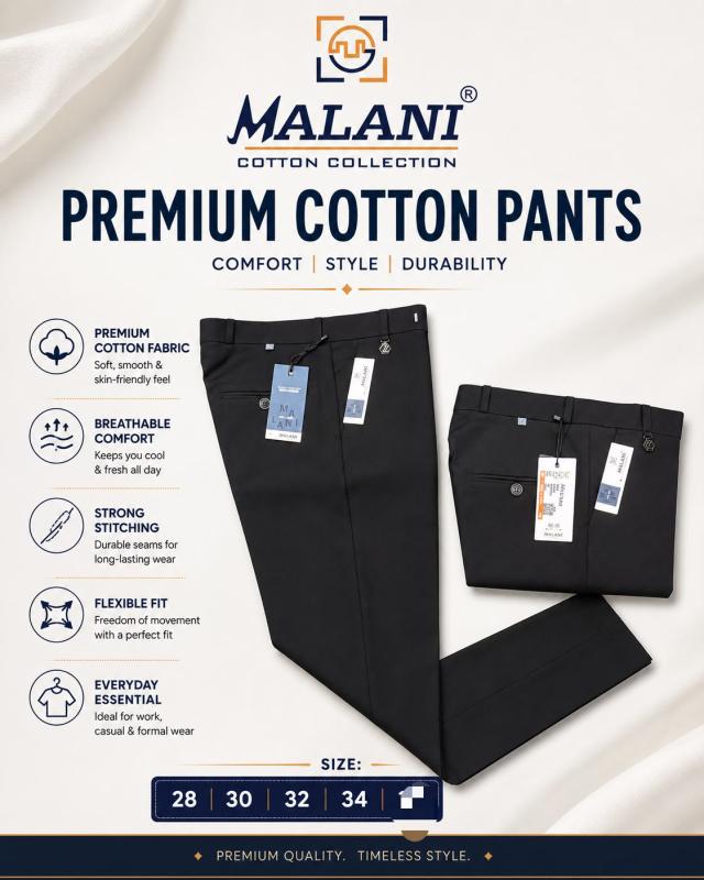 MENS COTTAN PENT(MS)(30*34){4}