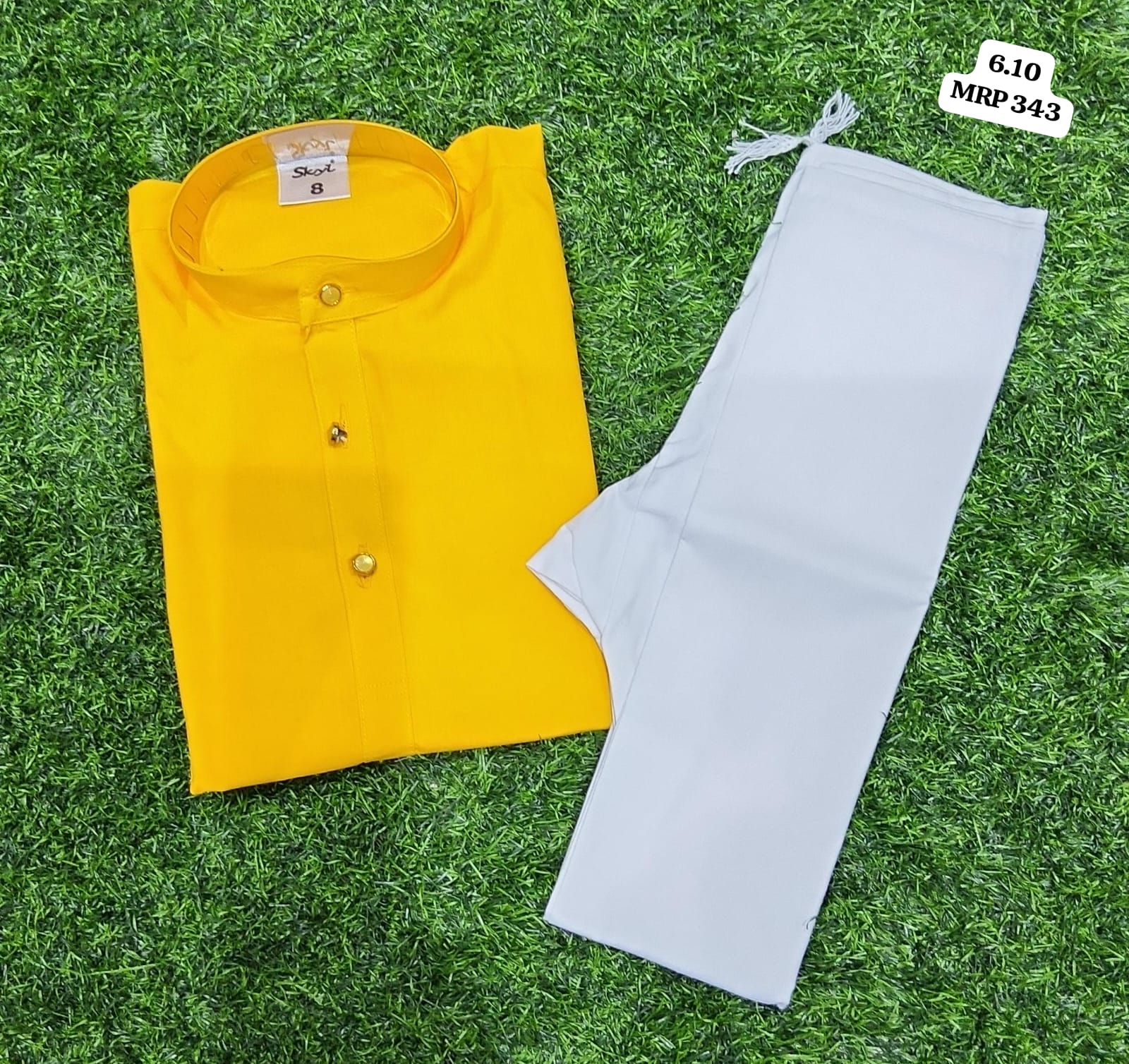 BOYS KURTA PAZMA(V.G)(6*10){5}